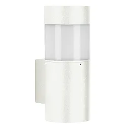 LED Outdoor Wall luminaire Type No. 0274, IP54 IK08, 9W 3000K 1000lm, glass opal, white