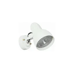 Außenwand-Strahler Typ Nr. 2122, IP54, E27 (PAR38, max. 120W), dreh- und schwenkbar, weiß matt