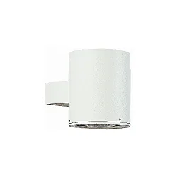 Outdoor Wall spot Type No. 2133, IP23, beam direction down, E27 PAR30 max. 100W, cast alu, white