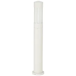 Pollerleuchte Typ Nr. 2249, E27, IP44, Höhe 90cm, E27 QA55 max. 57W, Alu-Guss / Opalglas, Weiß