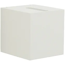 LED Außenwand-Strahler Typ Nr. 2415, Up/Down, eng/eng, Eckig, IP44, 230V, 13.4W 3000K 1200lm, Linse klar, Weiß