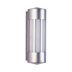 Außenwandleuchte Typ Nr. 0240, IP44, E27 QA55 max. 57W, Alu-Guss / Opalglas, Schwarz