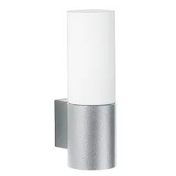 LED Outdoor Wandleuchte Typ Nr. 0377, 10W, 900lm, silber