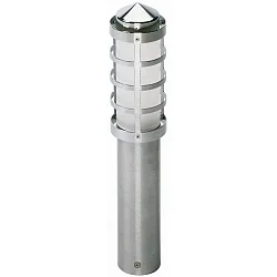 socket luminaire TYPE NO 0584 E27 IP44, stainless steel