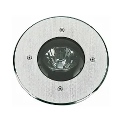 Outdoor Erdeinbaustrahler Typ Nr. 2149, IP67 IK08, Ø 22cm, G9 QT14 max. 60W, schwenkbar 30°, befahrbar bis 1t, Edelstahl