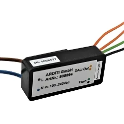 Schnittstelle CASAMBI IBTXPRODA25C, Einbau, 100-240V AC, CASAMBI + Taster / Ausgang DALI, bis 25 Geräte, programmierbar