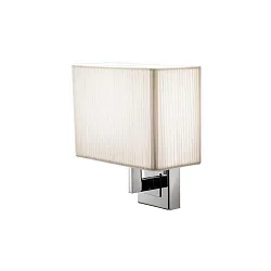 Wall luminaire AP CLAVIUS wall luminaire, E14, IP20, chrome / white