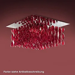 Deckenleuchte PL AURA G 30, E27, IP20, Muranoglas, weiß