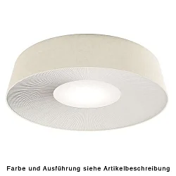 Deckenleuchte PL VELVET 100, 3x E27, IP20, beige / weiß