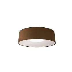 Deckenleuchte PL VELVET 100, 3x E27, IP20, braun / weiß