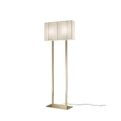 Stehleuchte PT CLAVIUS, 2x E27, IP20, Gold / Sand