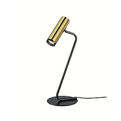 Table lamp 14.129, GU10, brass polished / black  