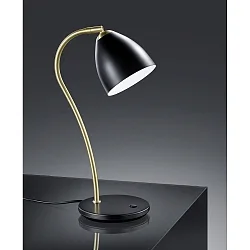 Table lamp 14.246, GX53, brass black matt       