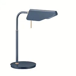 Table lamp 14.402, E27, grey blue 