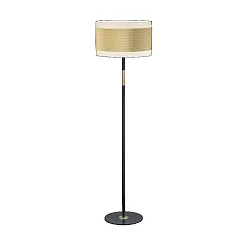 Floor lamp 23.328, E27, black