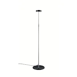 LED Stehleuchte 24.108, 6W, schwarz / chrom              