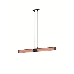 LED Pendelleuchte 34.238, 10W/m, Kupfer / schwarz
