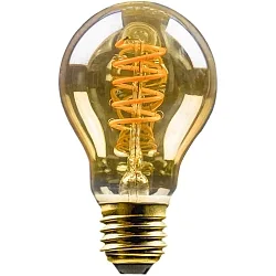 LED FlexFilament Lampe A60, 300°, E27, 4,8W, 2200K, 380lm, dimmbar