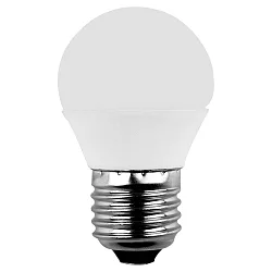 LED MiniGlobe SMD Essential G45, E27, 3W 2700K 250lm 160°, weiß / matt