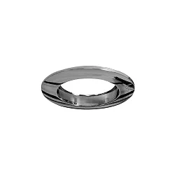 Blulaxa Einbaurahmen für LED Reflektor Lochausschnitt: 68 mm, rund, inkl. 1x GU10 Fassung, Chrom