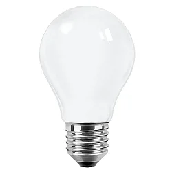 Blulaxa LED Filament Glühfaden Lampe Birnenform RETRO opal, 300°, E27, warmweiß, Glas