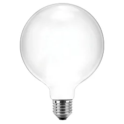 Blulaxa LED Filament Glühfaden Globelampe RETRO opal, 12,5cm, 300°, E27, warmweiß, Glas