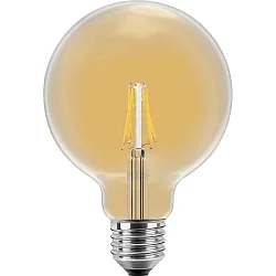 LED Filament Vintage Lampe G125, 300°, E27, 2W, 2200K, 160lm