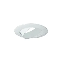 Bajonett-Einbaurahmen für LED Reflektor, DA Ø 6.8cm, rund, verstellbar, inkl. 1x GU10 Fassung, weiß