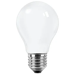 LED Filament Birnenform, E27, 7W 4000K 810lm 300°, Glas opal