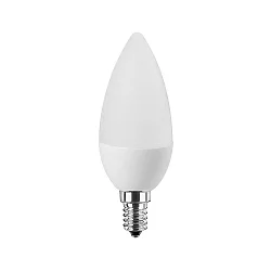 LED Filament Kerzenform, E14, 4.5W 2700K470lm, Glas opal, DOPPELPACK