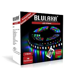 LED Strip Set, 300cm, 120°, IP20, mit 3M Klebeband, 18W, RGB, mit Fernbedienung
