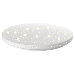  LED Wand- und Deckenleuchte PROMINA-S Sternenhimmel, Ø 27,5 cm, 220-240V, 50/60 Hz, 18W, 3000/4000/6500K, 1820lm