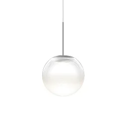 pendant luminaire BLOP MOLL LV S IP20, lacquered, matt chrome dimmable