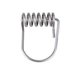 Recessed spring short for Recessed luminaire, suitable e.g. for Kaiser flush mounting boxes, stainless steel