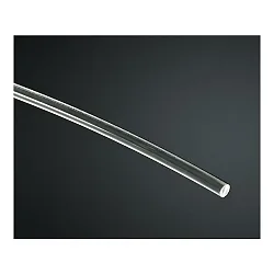 FIBATEC PMMA-Mischfaser S3, Ø 0.3cm, Bohr-Ø 0.32cm, transparent, Preis pro lfd. Meter, Chrom matt