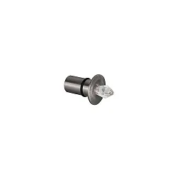 FIBATEC Kristall-Austrittselement für Faser S2 und S2M, kurze Version, Nickel matt