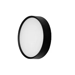 LED Außenwandleuchte EYE, IP65 IK10, rund, 12W 3000/4000/5700K (CCT DIP-Switch), weiß