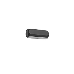 LED Wandleuchte PENCILwall, IP20, down, 230V AC, 8.5W 3000K 350lm 110°, CRi >90, dimmbar, strukturschwarz