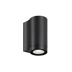 Outdoor LED Wandanbauleuchte YLIP, 45°, 8W, 3000K-5700K, 800lm, IP65, 230V AC, 50 Hz, schwarz