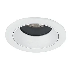 LED Einbau-Downlight ALTERO, IP44, rund, Ø 8.3cm, Blende tauschbar, 500mA, 9.2W 4000K 840lm 33°, Strukturweiß