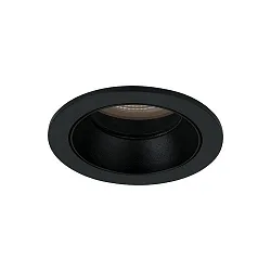 LED Einbaudownlight ALTERO-R, 33°, 11,8W, 1800K-3000K, 620lm, IP44, DTW, rund, schwarz