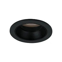 LED-Einbaudownlight 500 mA, 9,2 W, 33°, 3000K, schwarz