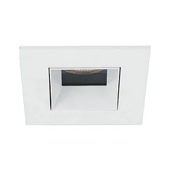 LED Einbaudownlight ALTERO-S, 33°, 8,8W, 2700K-5000K, IP44, 500mA, quadratisch, weiß