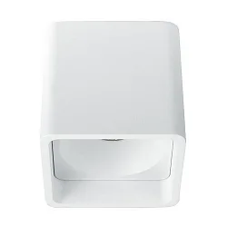 LED Downlight QUBIC, IP20, Direkt / Indirekt, 230V, 9.5W / 1.5W 3000K 930lm / 150lm 60°, CRi > 90, Strukturweiß