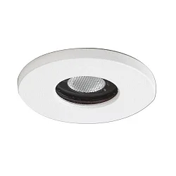Outdoor LED Lichtpunkt, IP65, Ø 3.7cm, Plug&Play 700mA, 3W 300K 120lm 45°, Strukturweiß