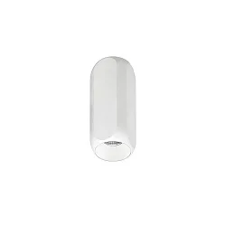 LED Aufbau-Downlight PENCIL MINI, IP20, 230V AC, 8W 3000K 267lm 40°, CRi >90, dimmbar, strukturweiß