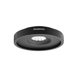LED Einbau-Downlight TUBIC, IP20, direkt / indirekt, 350mA, 9+2W 3000K 800lm 57°, ohne BG, CRi >90, dimmbar, schwarz