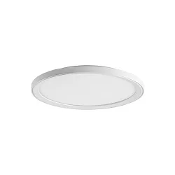 LED Aufbau-Diffusorleuchte SUNNY MIDI, Ø 44cm, IP20 IK04, 40W 3000/4000/6000K (CCT Switch), DALI steuerbar, weiß