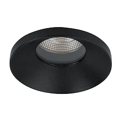 Outdoor LED Einbau-Downlight WANETA, IP54, Ø 8.3cm, mit Trichterblende, 500mA (exkl. BG), 9.2W 3000K 820lm 38°