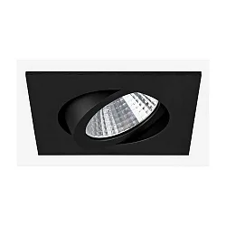LED-Einbaustrahler 350 mA, 7 W, 38°, 3000K, schwarz
